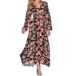MAAJI Love Vine floral maxi cover-up dress Size S